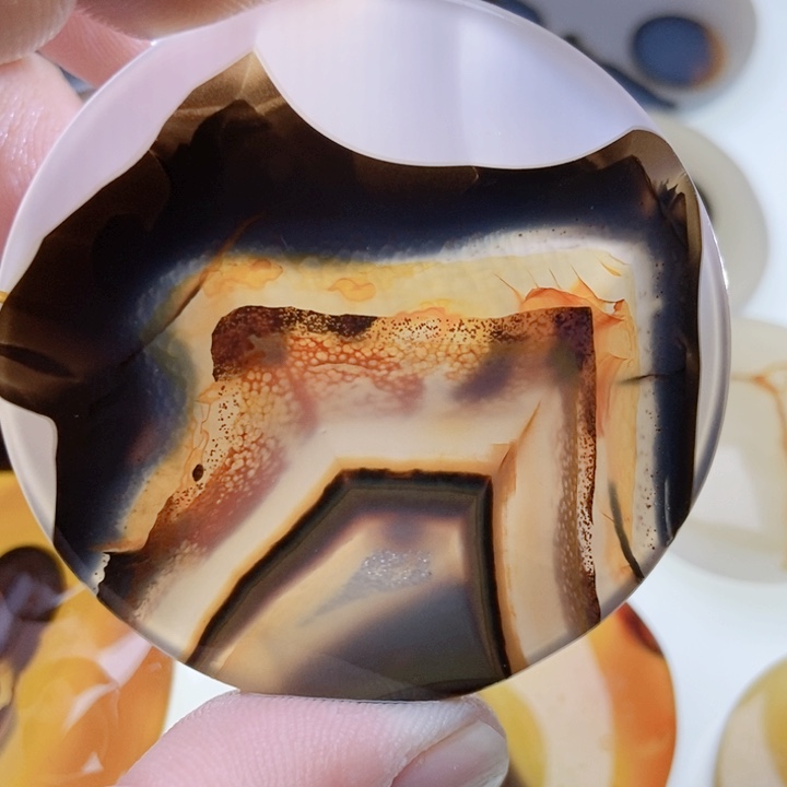 【闪购商品】玛瑙/玉髓颈饰未镶嵌石*