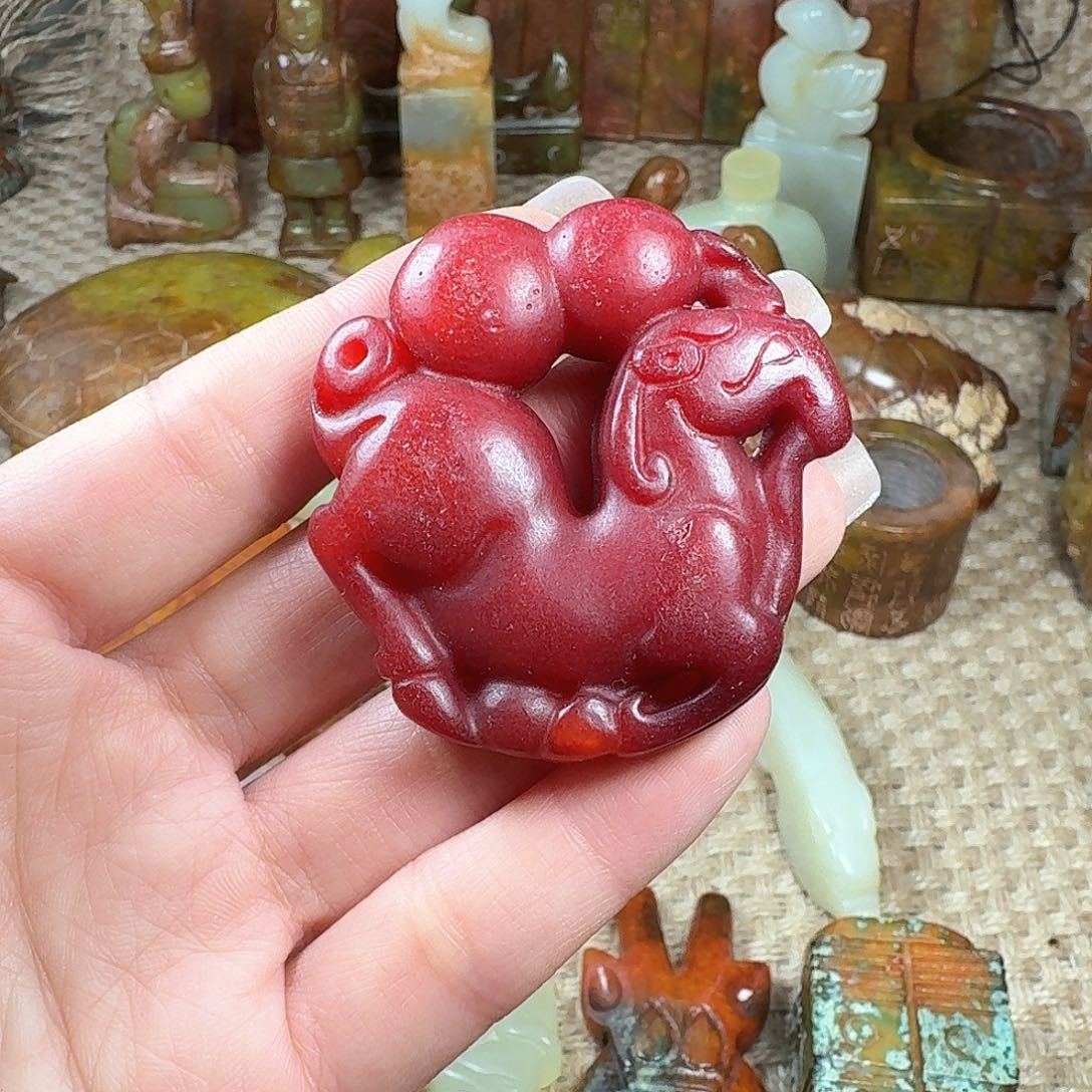 白玉菩提吊坠挂件