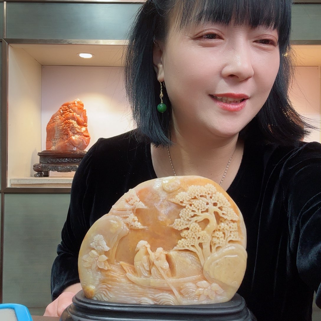 寿山石用****9寿山石摆件