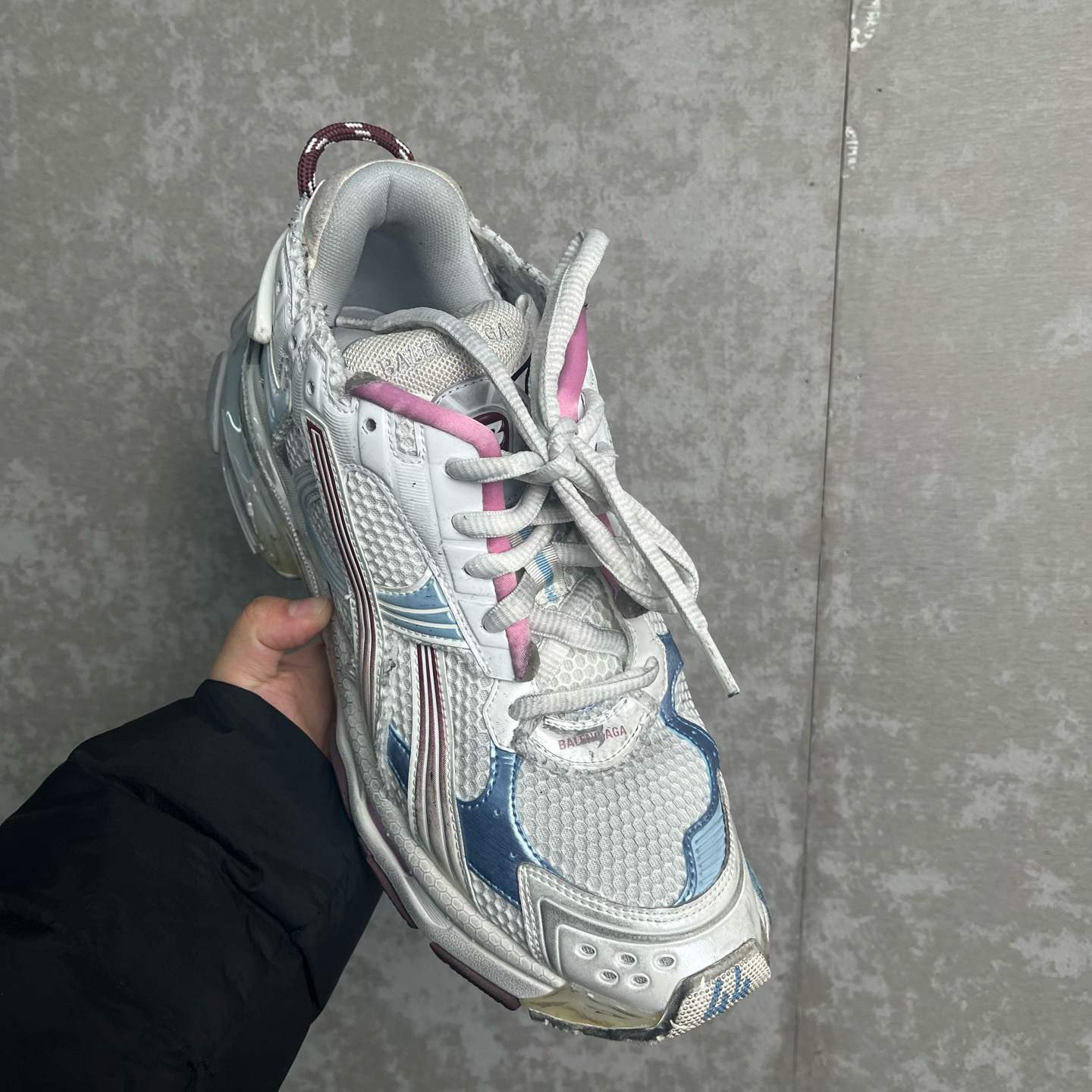 99新 Balenciaga/巴黎世家 44*1/Runner运动鞋/12546/JP