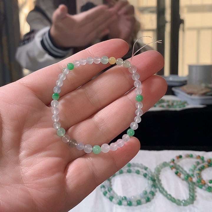 项链未镶嵌翡翠高冰手串