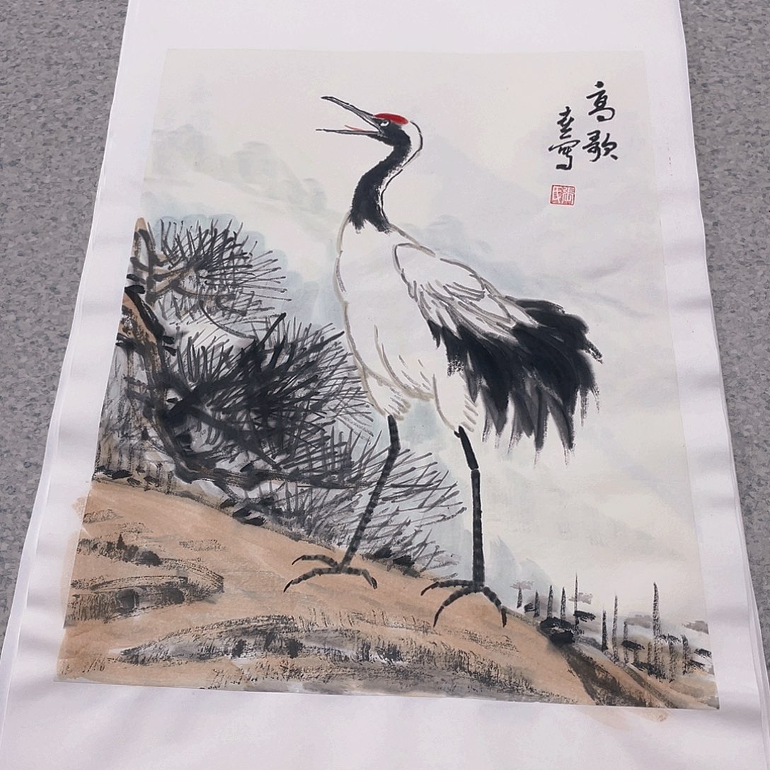 国画1.4平尺国画作品