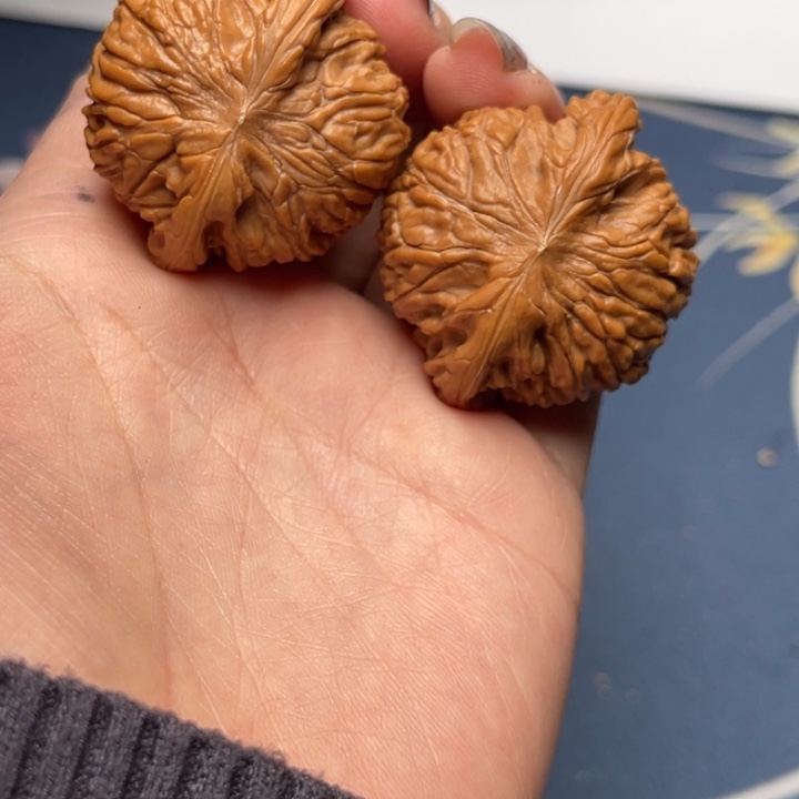 文玩核桃把件磨盘39