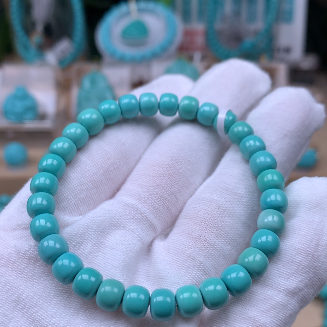 绿松石未镶嵌绿松石精品配饰