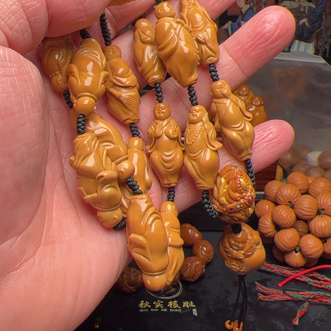 雾***雪手串/手链橄榄核橄榄核