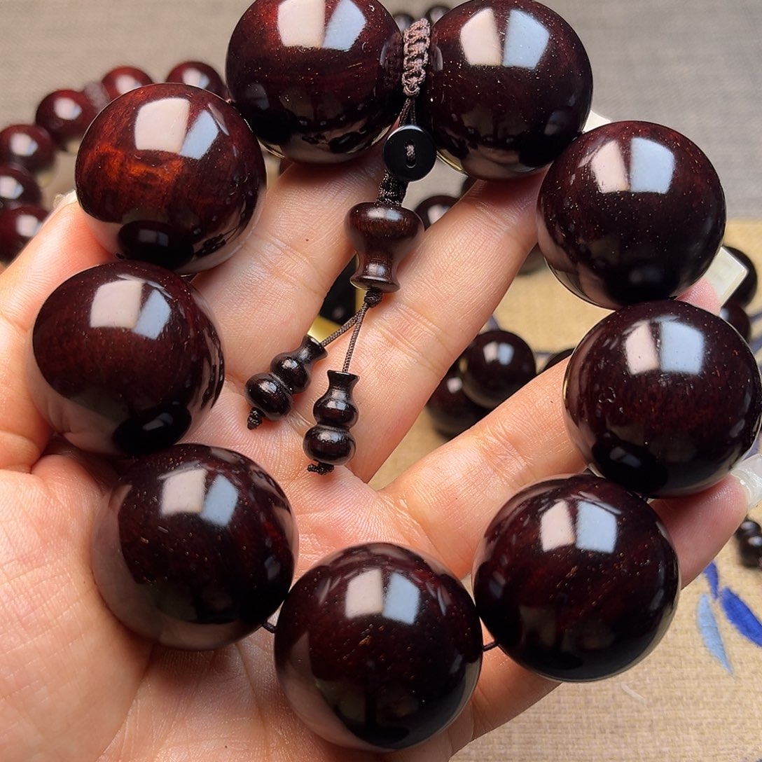 檀香紫檀（小叶紫檀）3.0 9颗