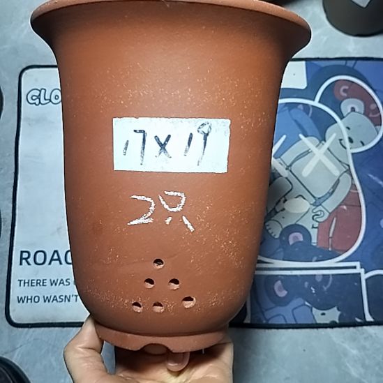 紫砂红泥小金钟两个