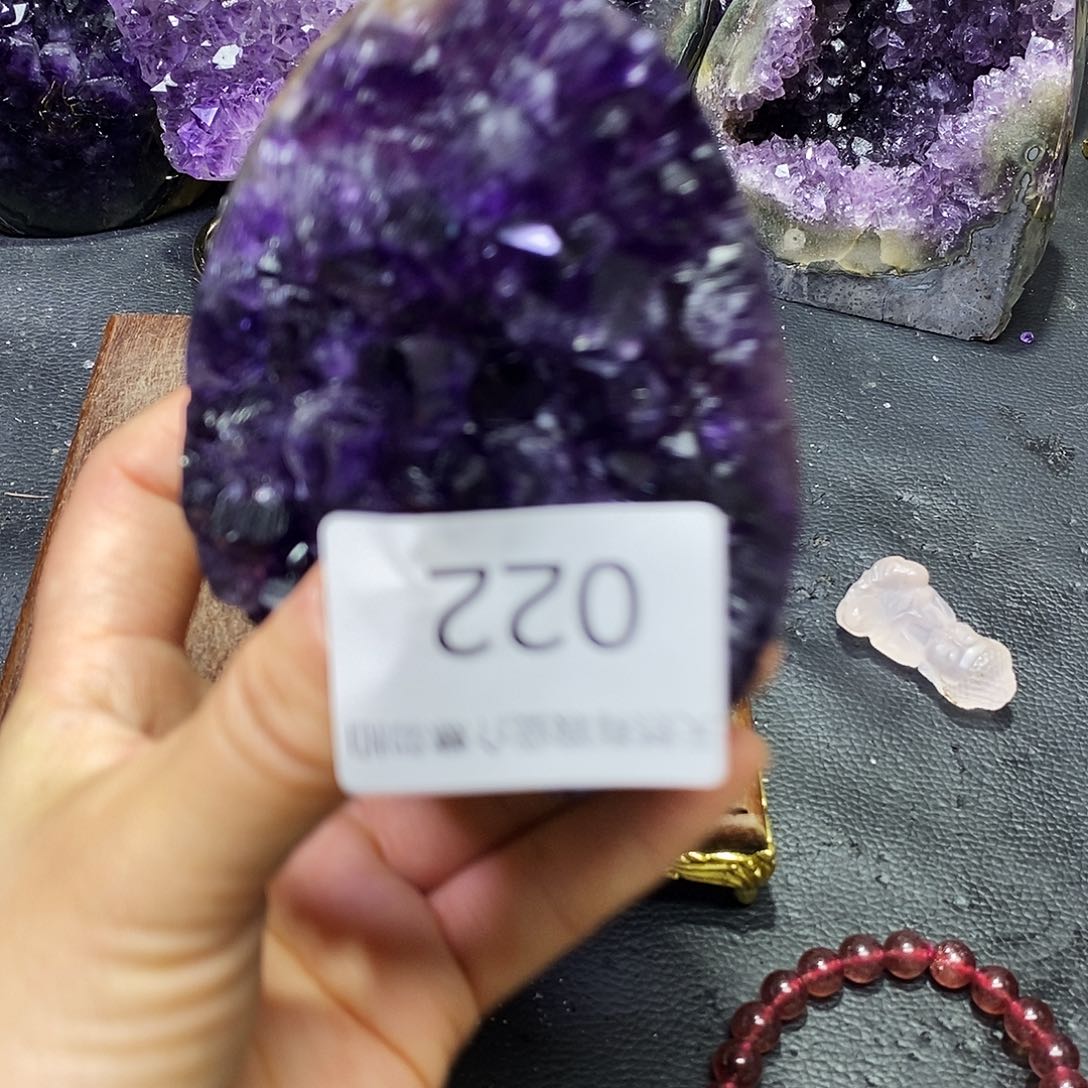 9K金镶嵌水晶大型摆件（非配饰）