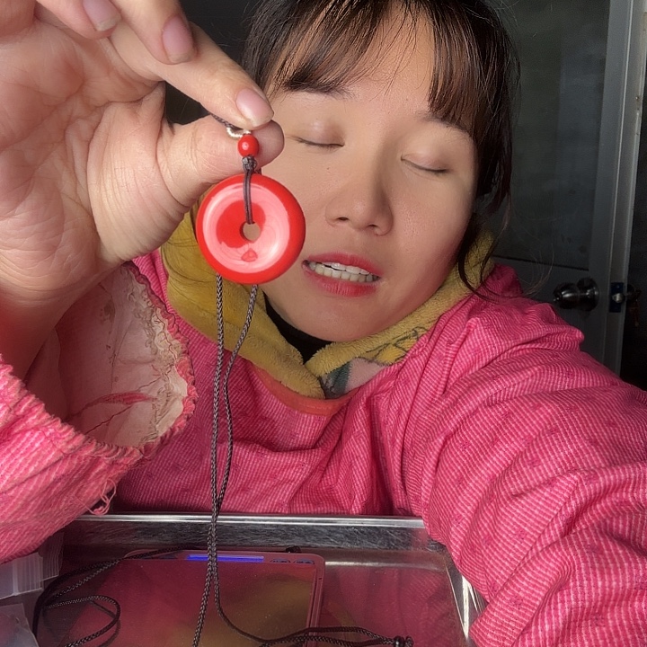 大***、朱砂平安扣哈哈哈