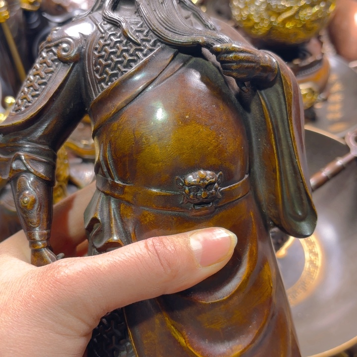 铜器摆件收收藏藏