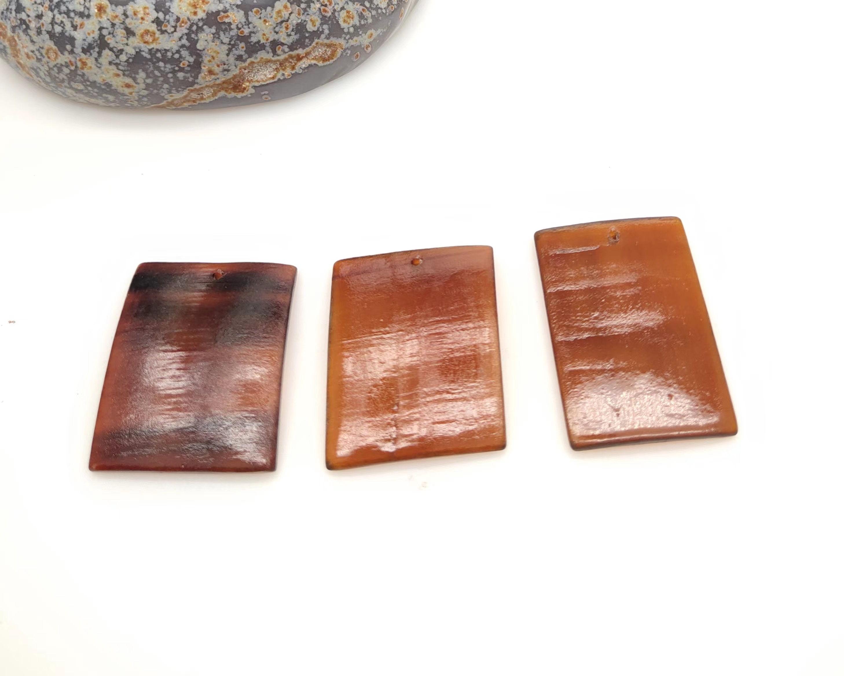 呆呆  无事牌吊坠  不规则形状 多样性发一