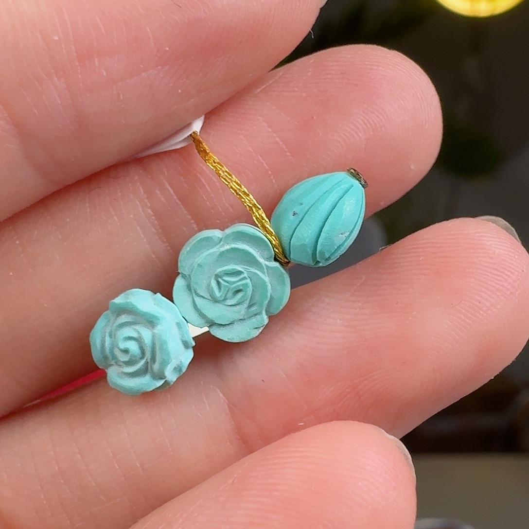 绿松石珠宝奇石未镶嵌