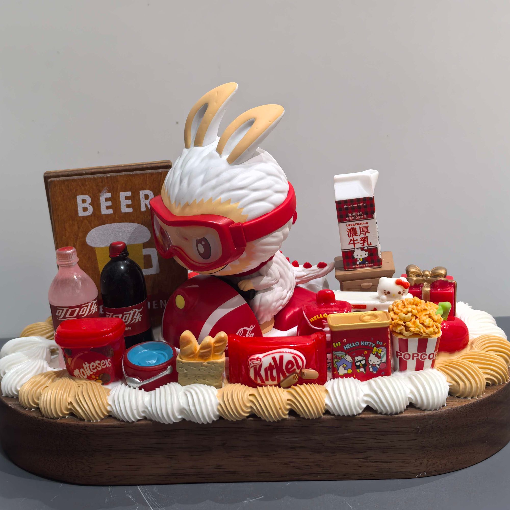 咪米酱创意手工奶油胶个性DIY饰品摆件