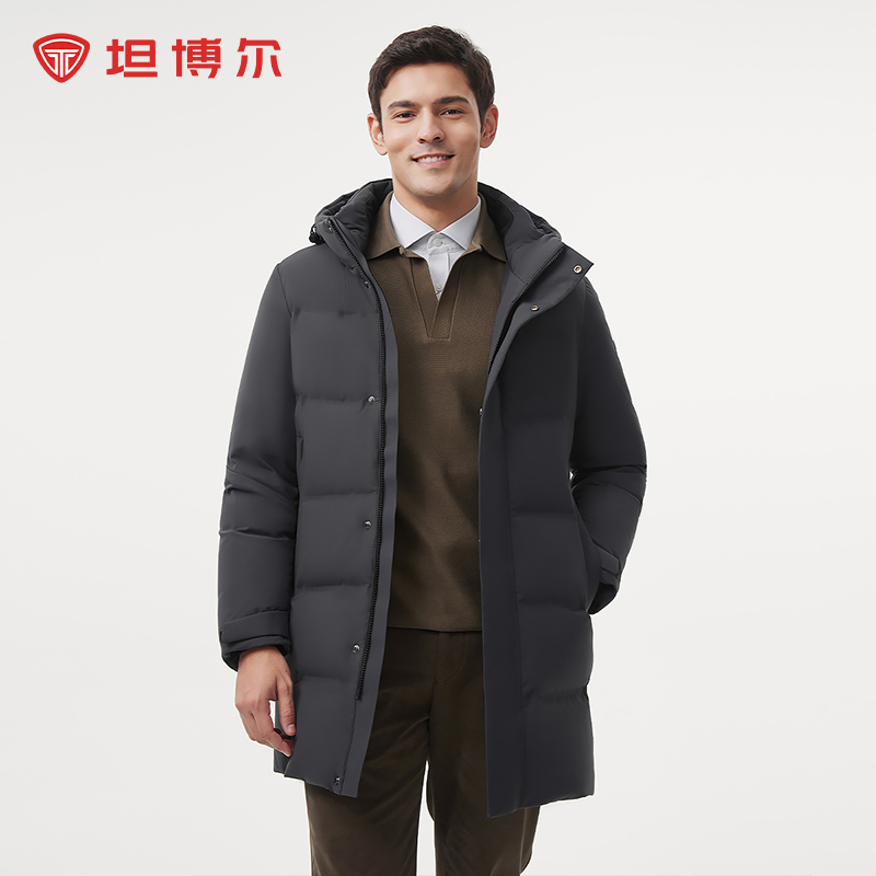 商场同款坦博尔男装羽绒服保暖户外冬季运动休闲时尚TAF510567A