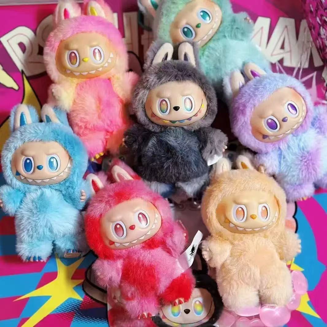 三代拉布布娃娃钥匙扣可爱潮玩盲盒2025拉布布钥匙扣