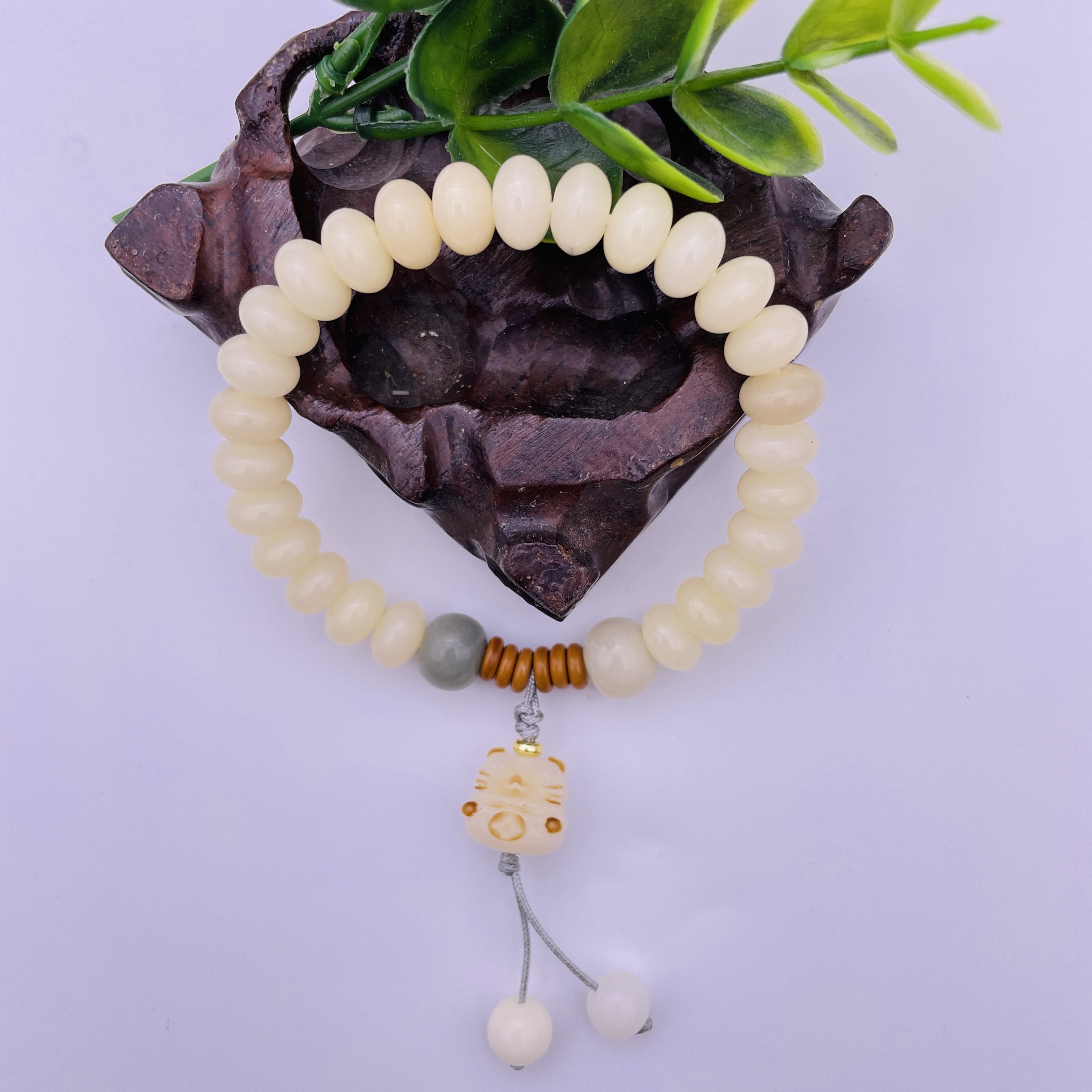 白玉菩提手串复古时尚休闲百搭简约精美精致精品女士佩戴