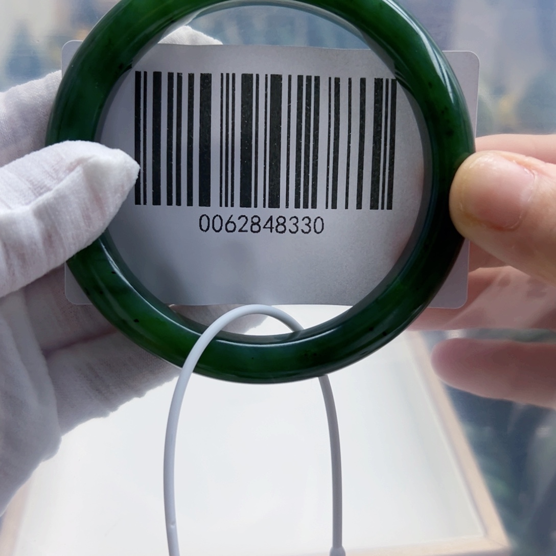 和田玉未镶嵌手镯包容6263