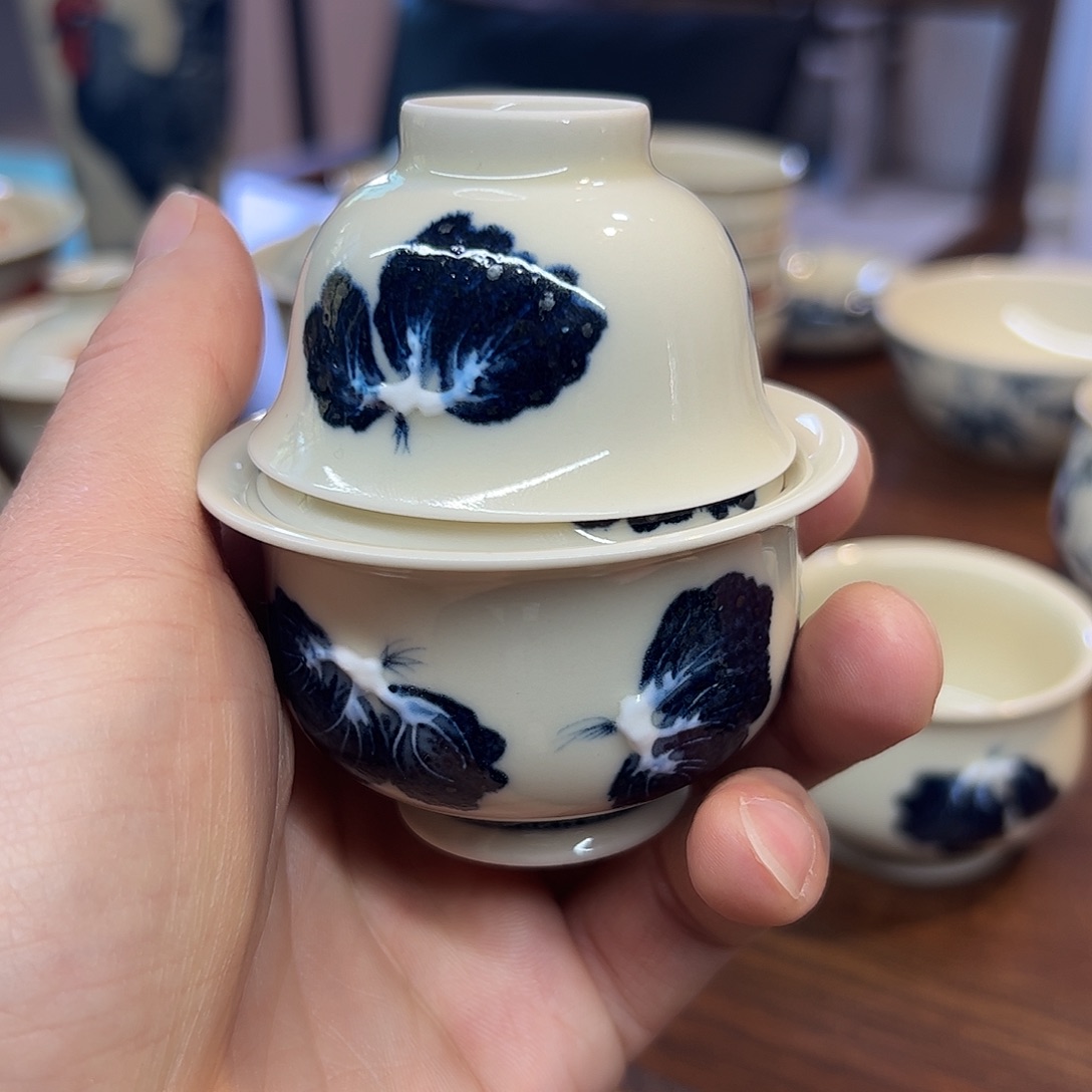 宛***鸿白菜1小盖碗1 小杯333333