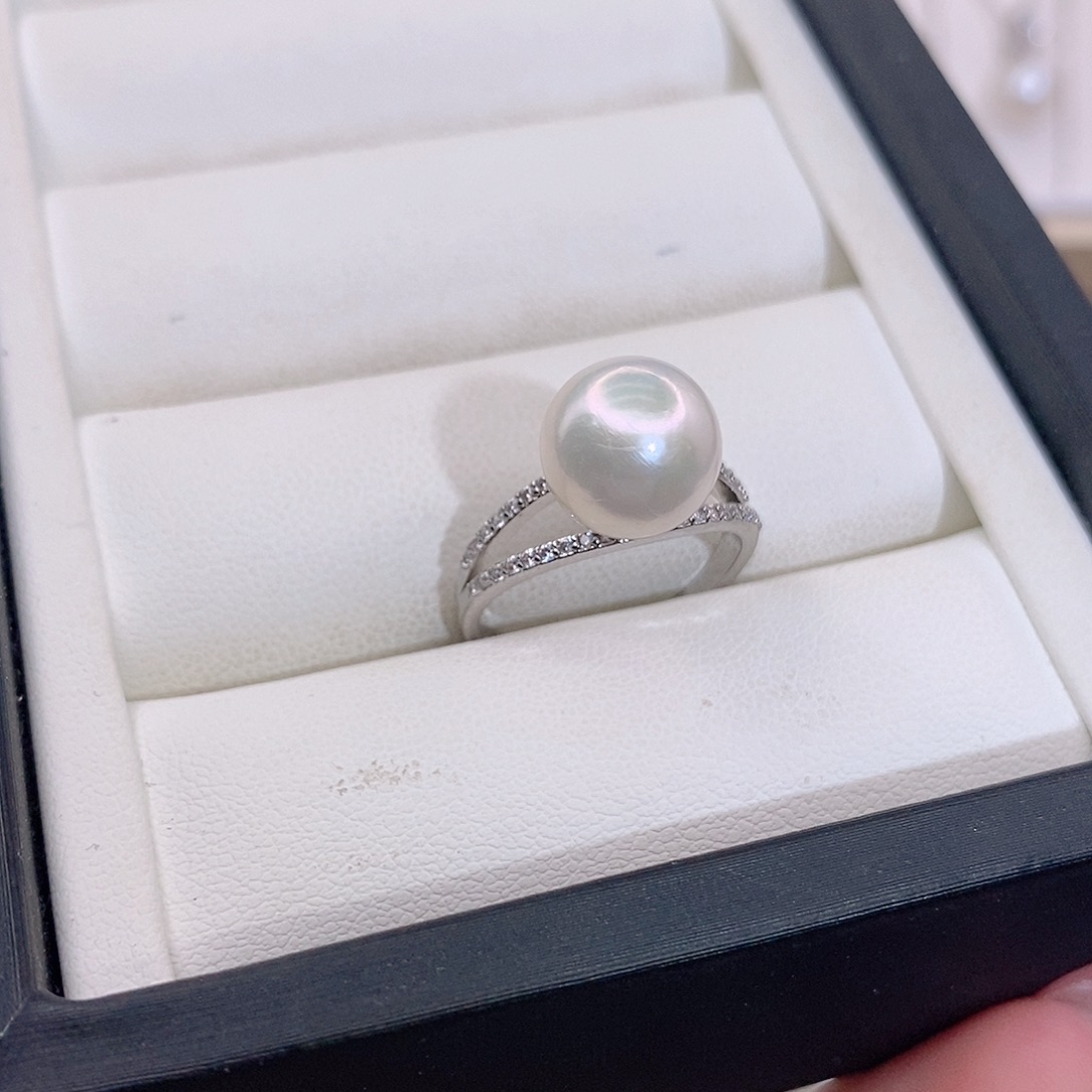 未镶嵌戒指淡水珍珠