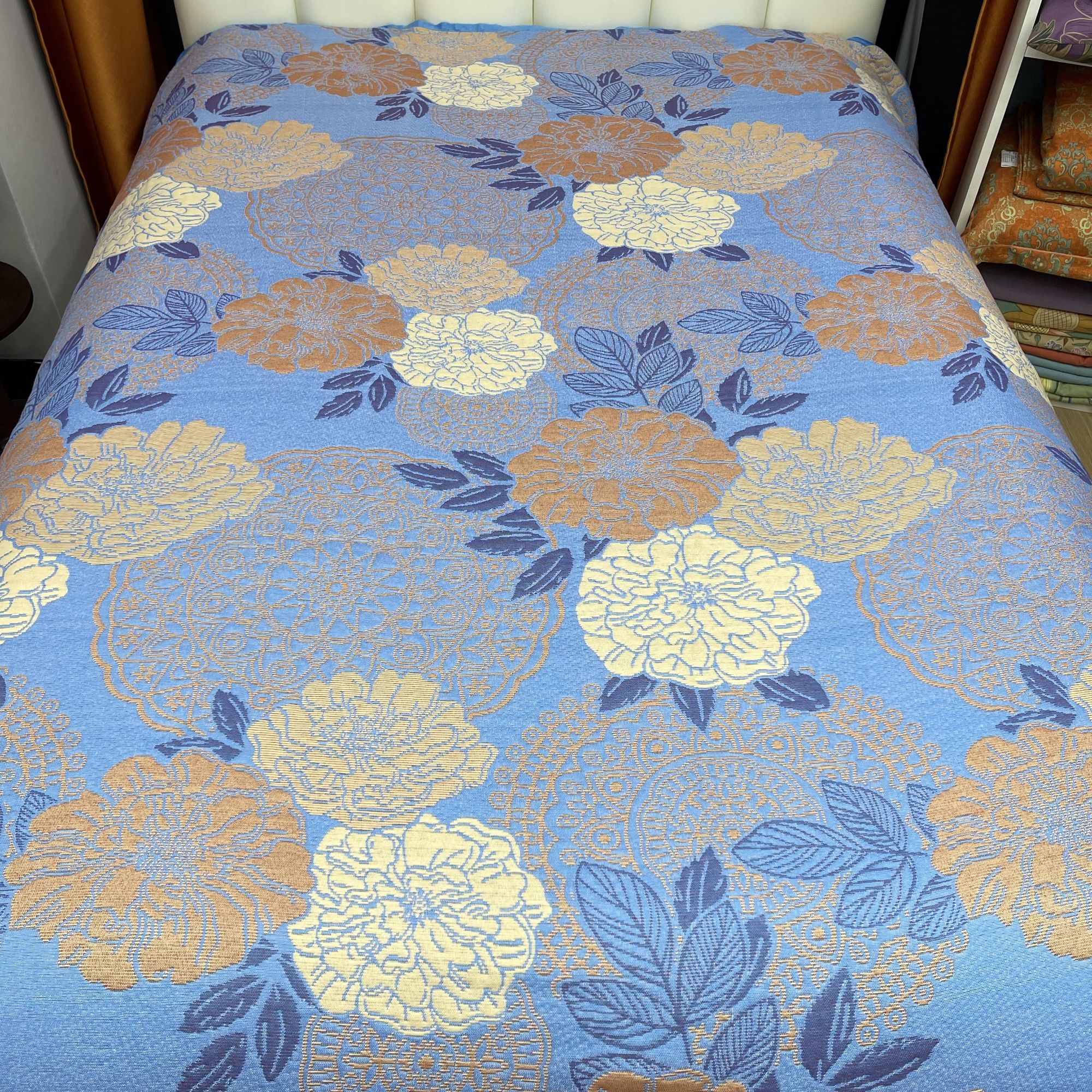 花开富贵--多功能高端盖毯2