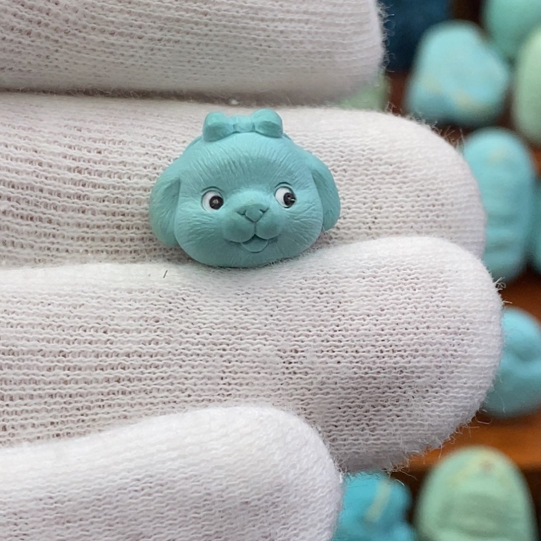 绿松石未镶嵌珠宝奇石