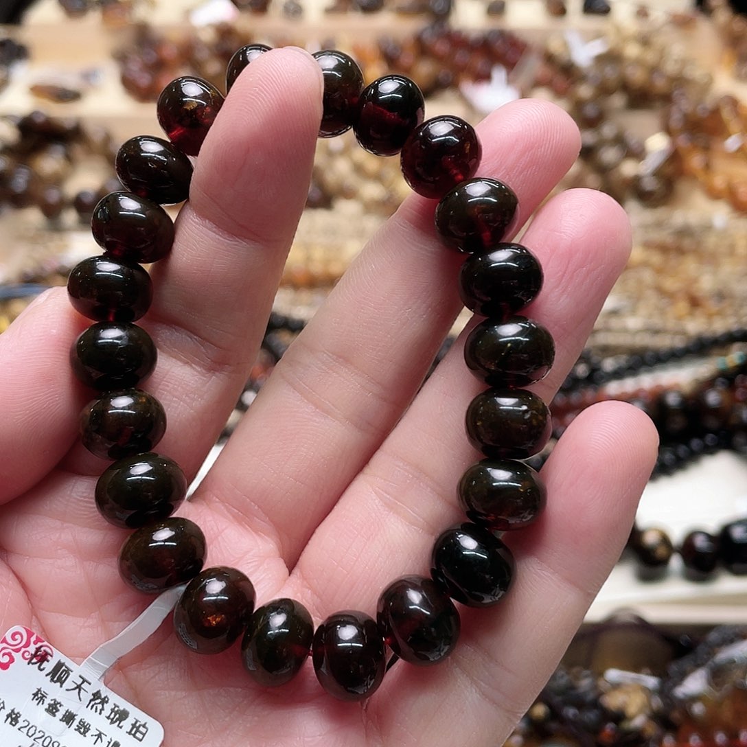 琥珀裸石未镶嵌十一11108