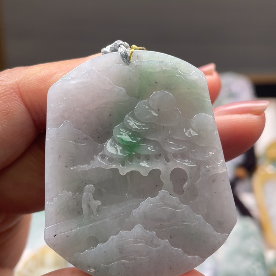 翡翠吊坠(不含链)未镶嵌