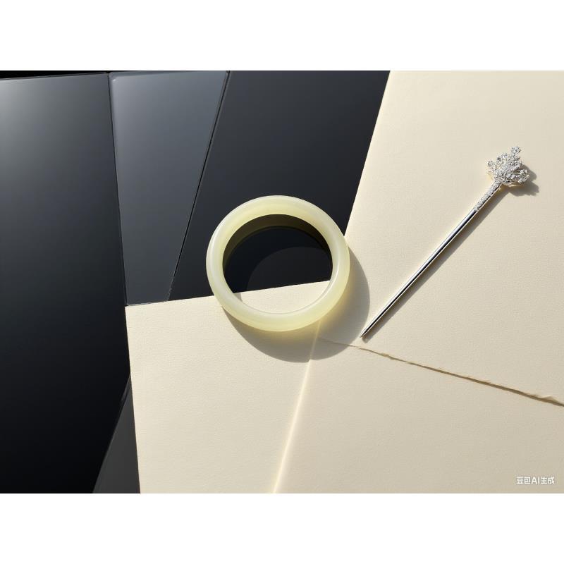 纯铜硅胶手镯 天然特级冰晴水手镯女士精美晴色精雕经典 X22