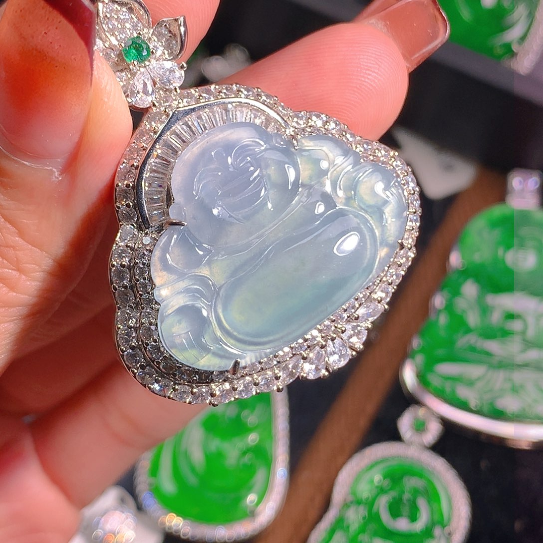 翡翠吊坠(不含链)未镶嵌