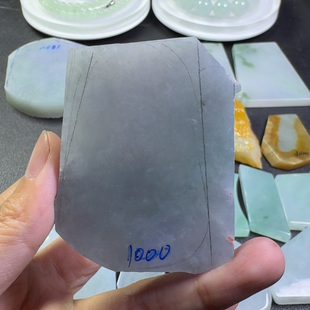 全***蔡定制翡翠未镶嵌定制大日如来