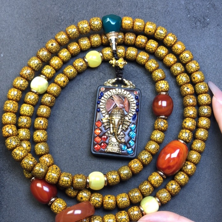 星月菩提吊坠星月