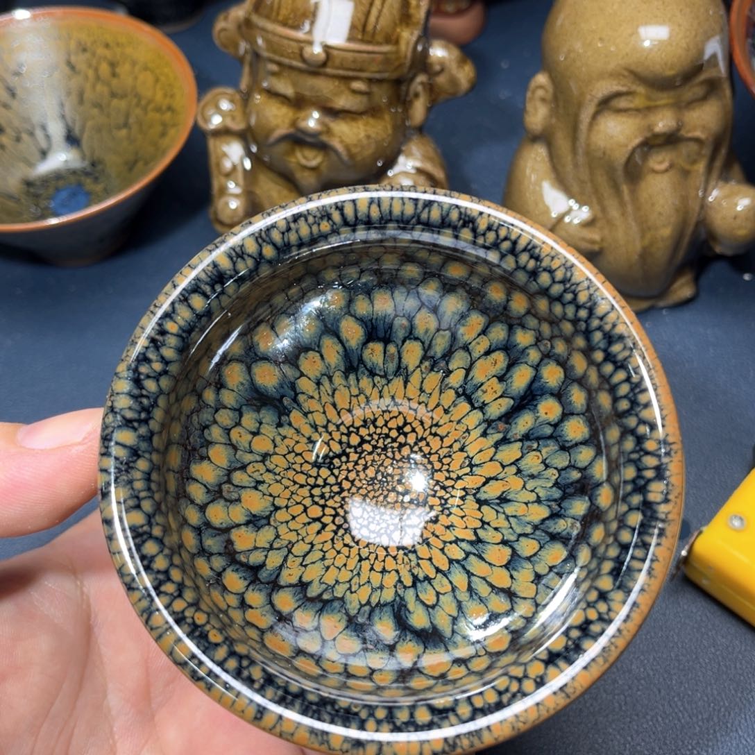 茶盏建盏手握泡茶主人杯