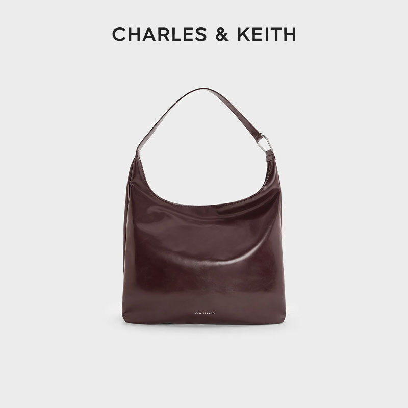 CHARLES & KEITH【琥珀风】大容量休闲单肩托特腋下包40782361