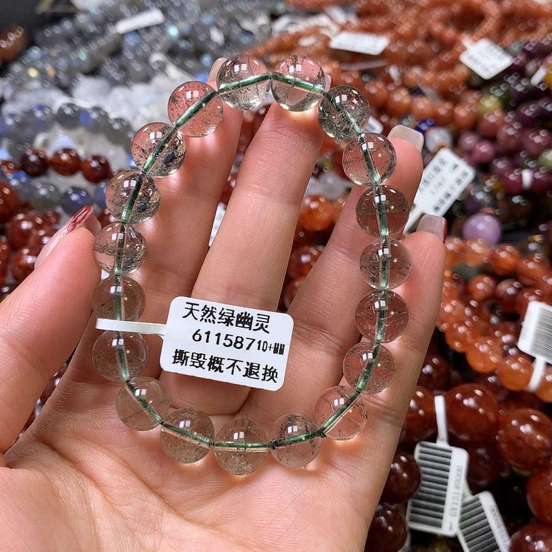 水晶手链未镶嵌，