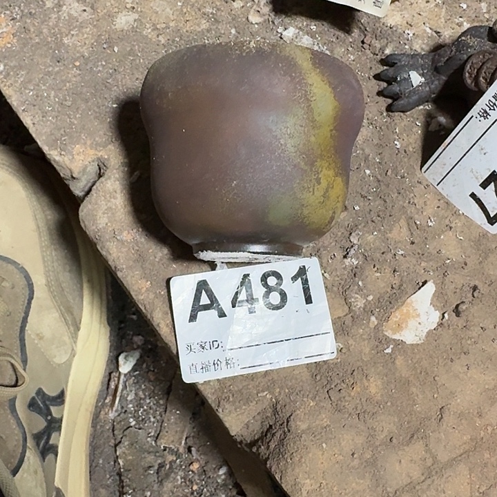 达***金茶壶紫砂坭兴陶柴烧