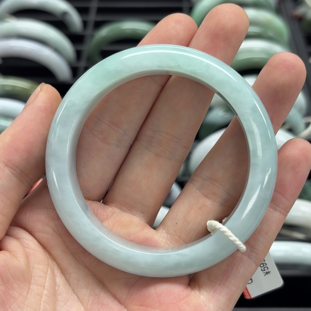 翡翠未镶嵌手镯天然翡翠