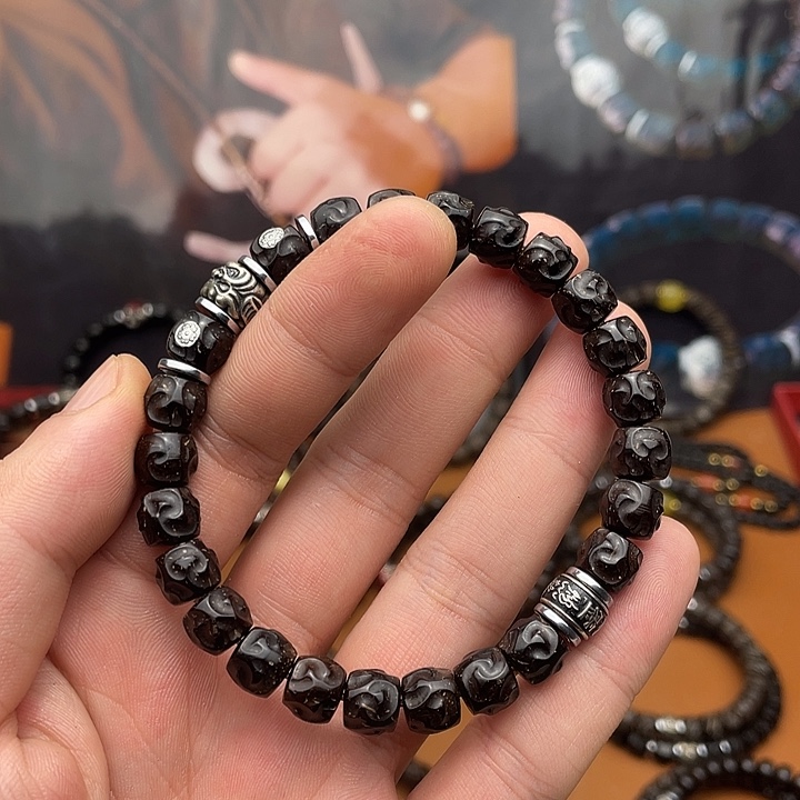 用***9椰蒂手串98游龙吞金兽上上签