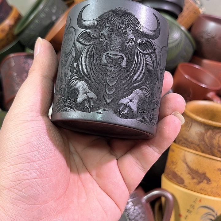 茶杯紫砂全手工紫砂主人杯