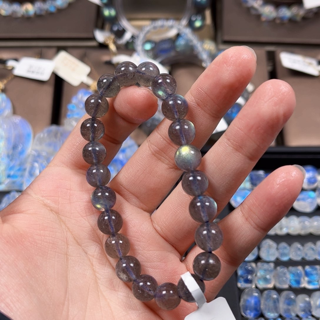长石手串未镶嵌8.8左右