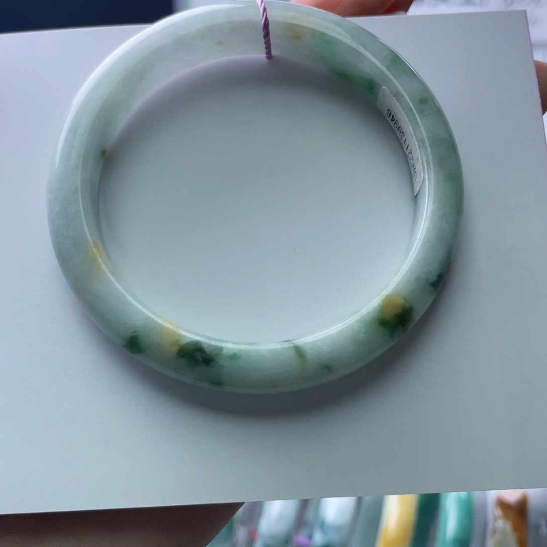 翡翠未镶嵌手镯56