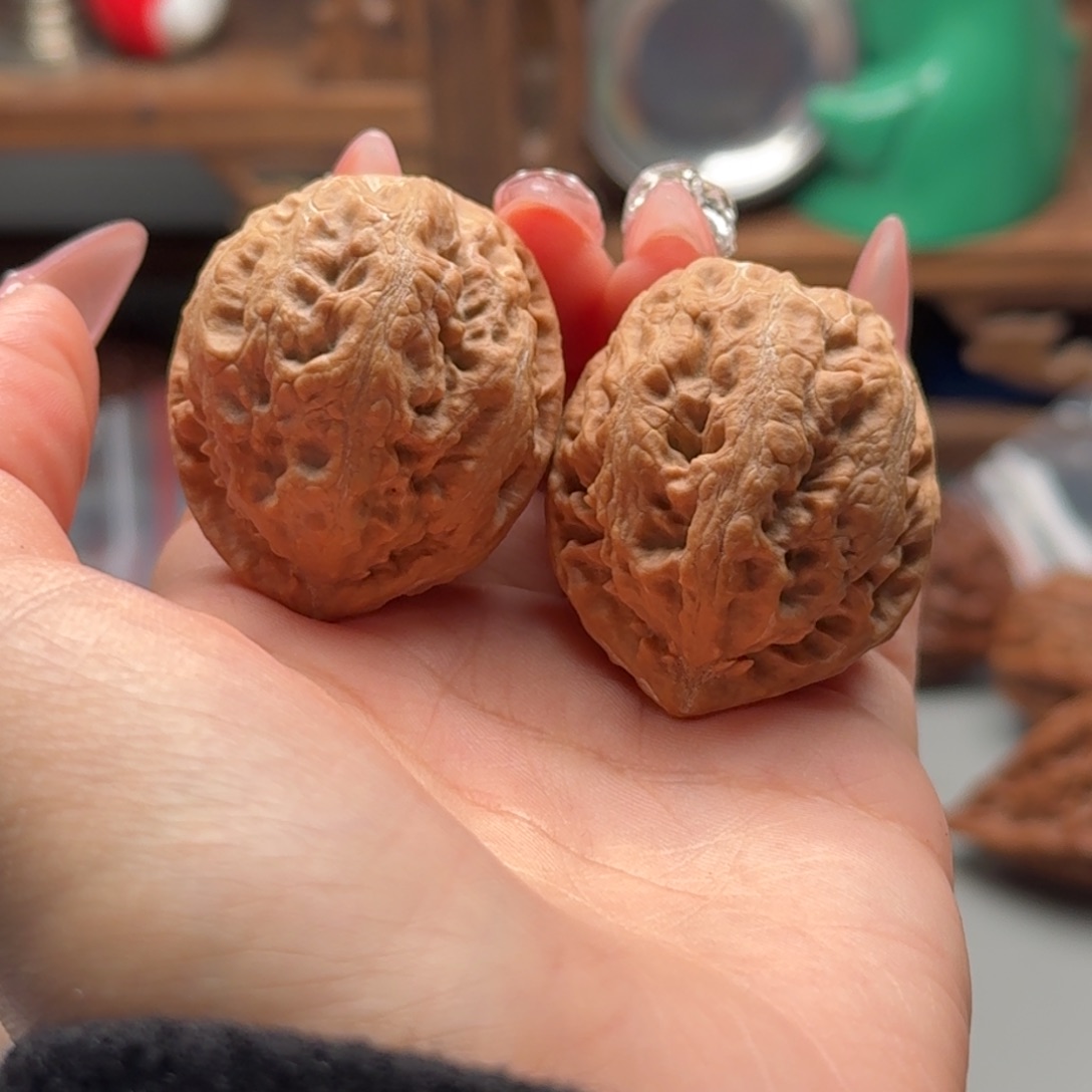 文玩核桃把件关东木子楸百核69