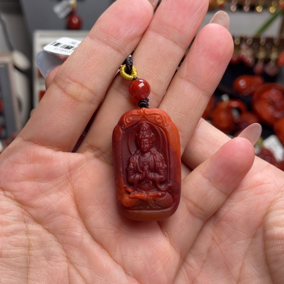【闪购商品】未镶嵌观音南红玛瑙