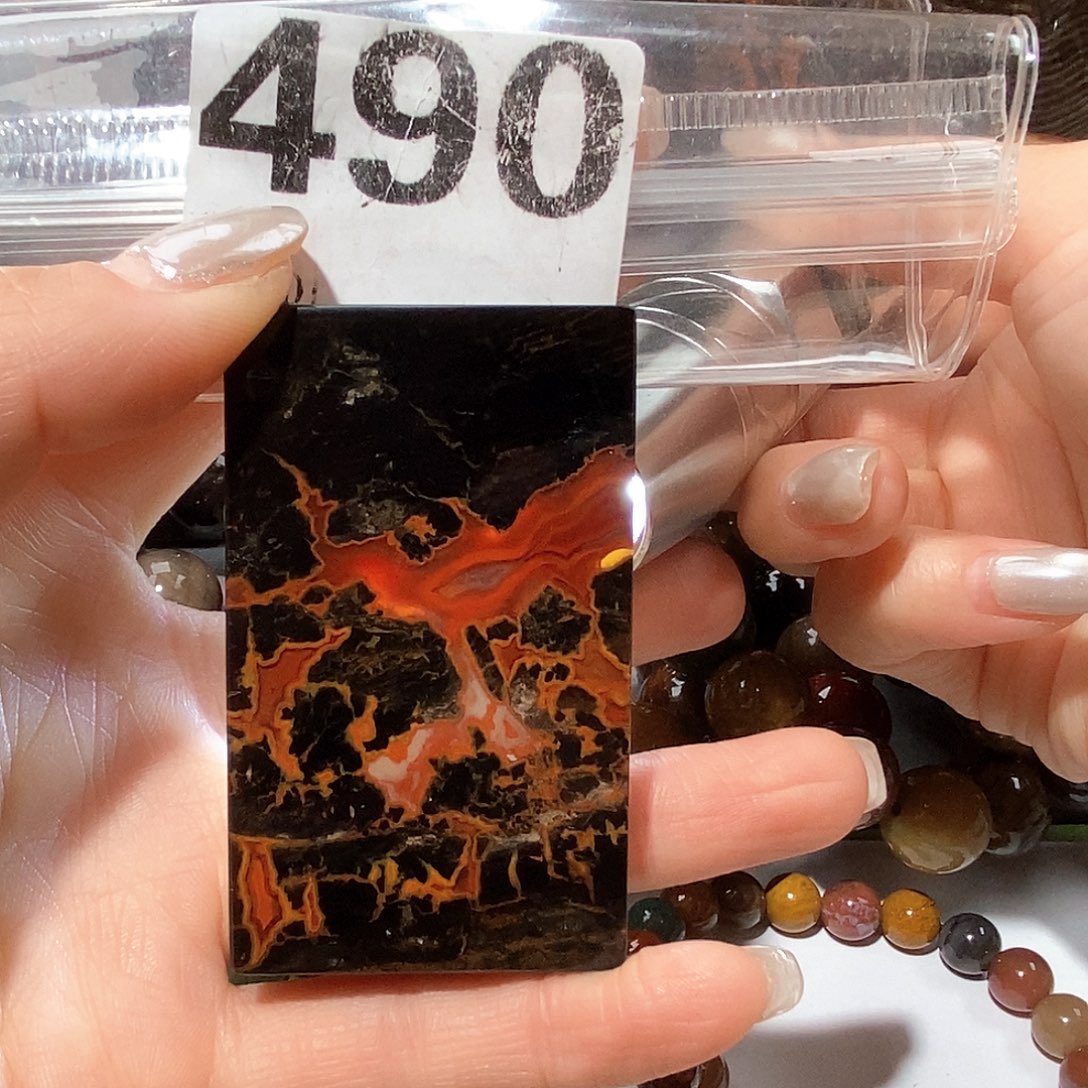 未镶嵌天然北票树化玉吊坠硅化玉