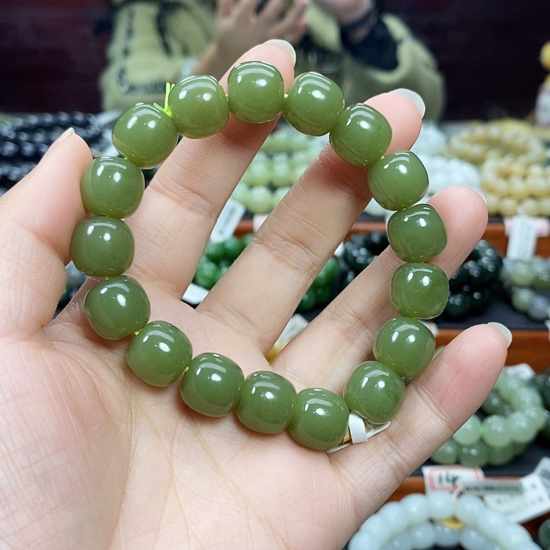 和田玉手链未镶嵌