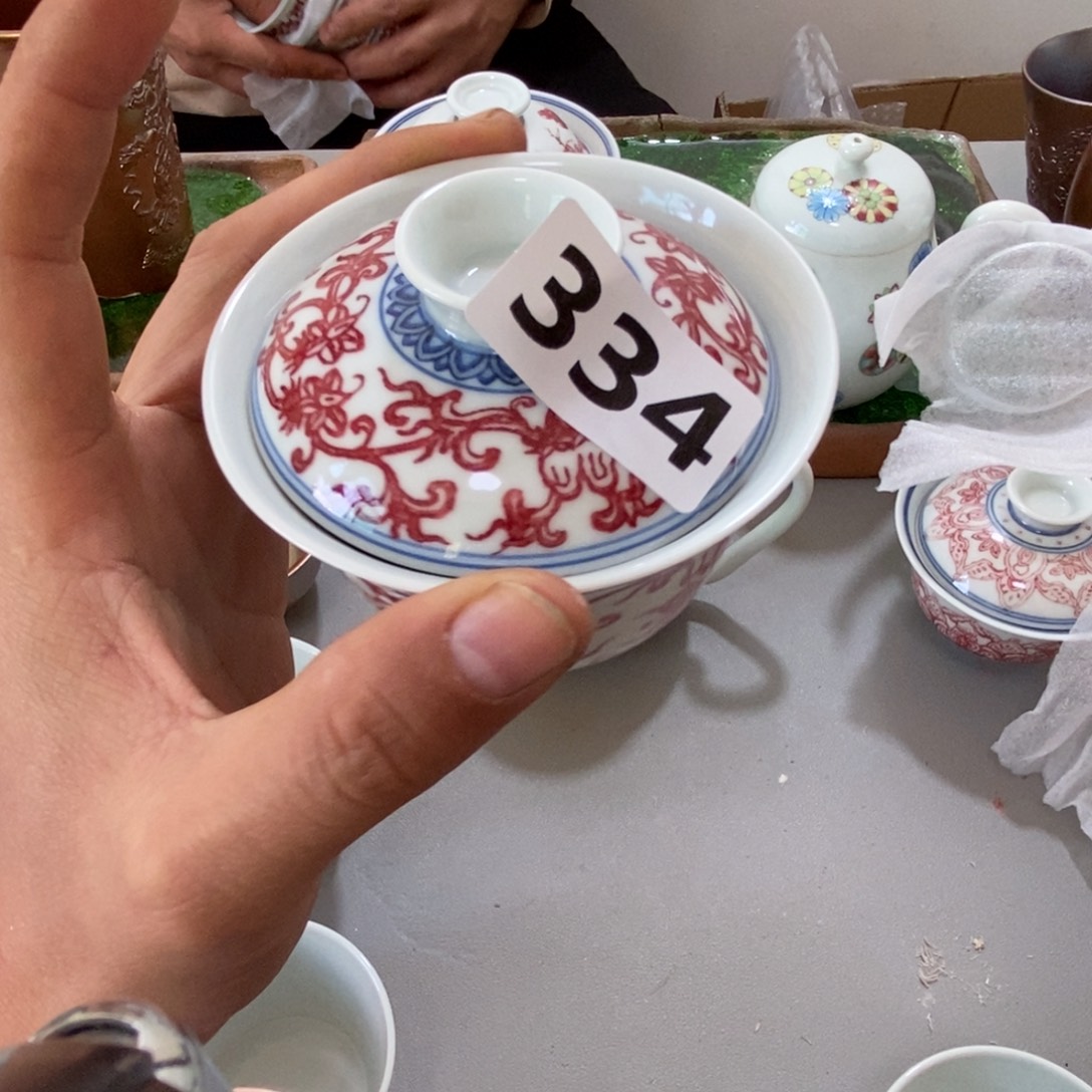 柴烧茶具陶瓷杯子