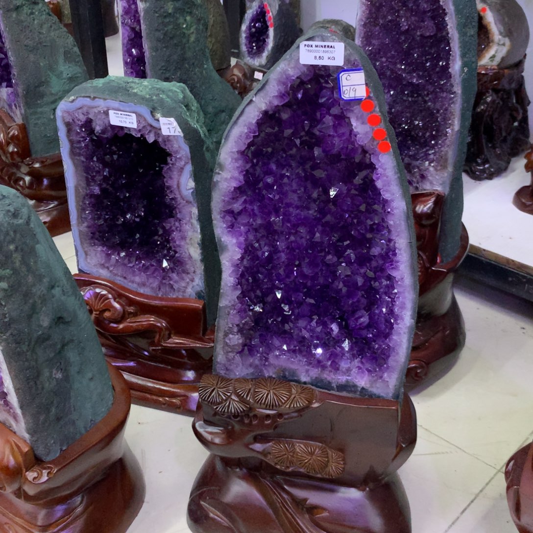 大型摆件（非配饰）未镶嵌水晶莹