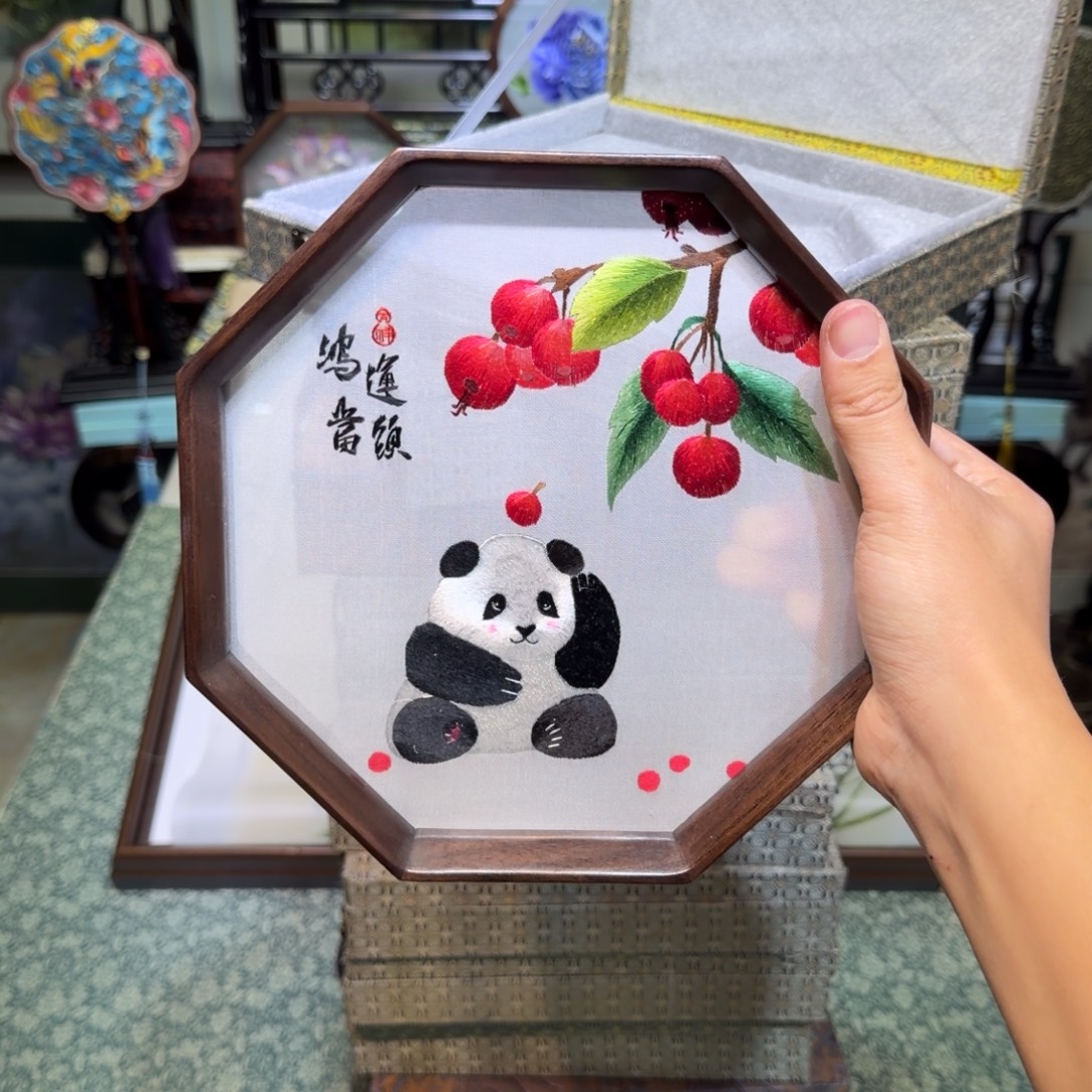 刺绣手工苏绣工艺微微瑕