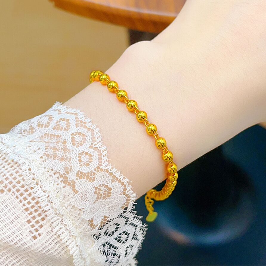 钛钢手链 珠珠6n手链