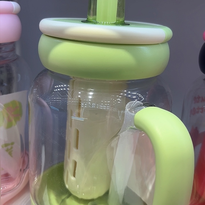 水晶玻璃吸管款你