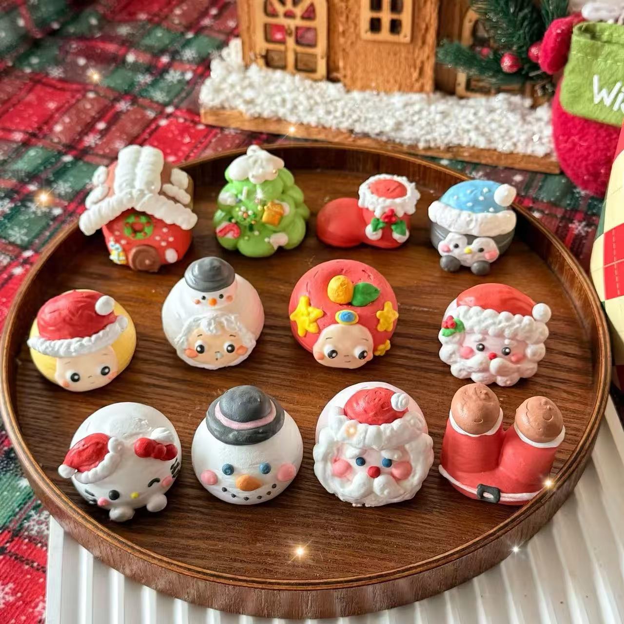 【圣诞限定】蛋白糖公仔1200款